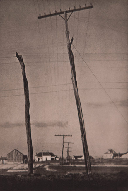 Photography as Art, Paul Strand, Telephone Poles, Cornell Fine Arts Museum, Rollins College  