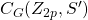 C_G(Z_{2p},S')