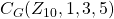 C_G(Z_{10},{1,3,5})