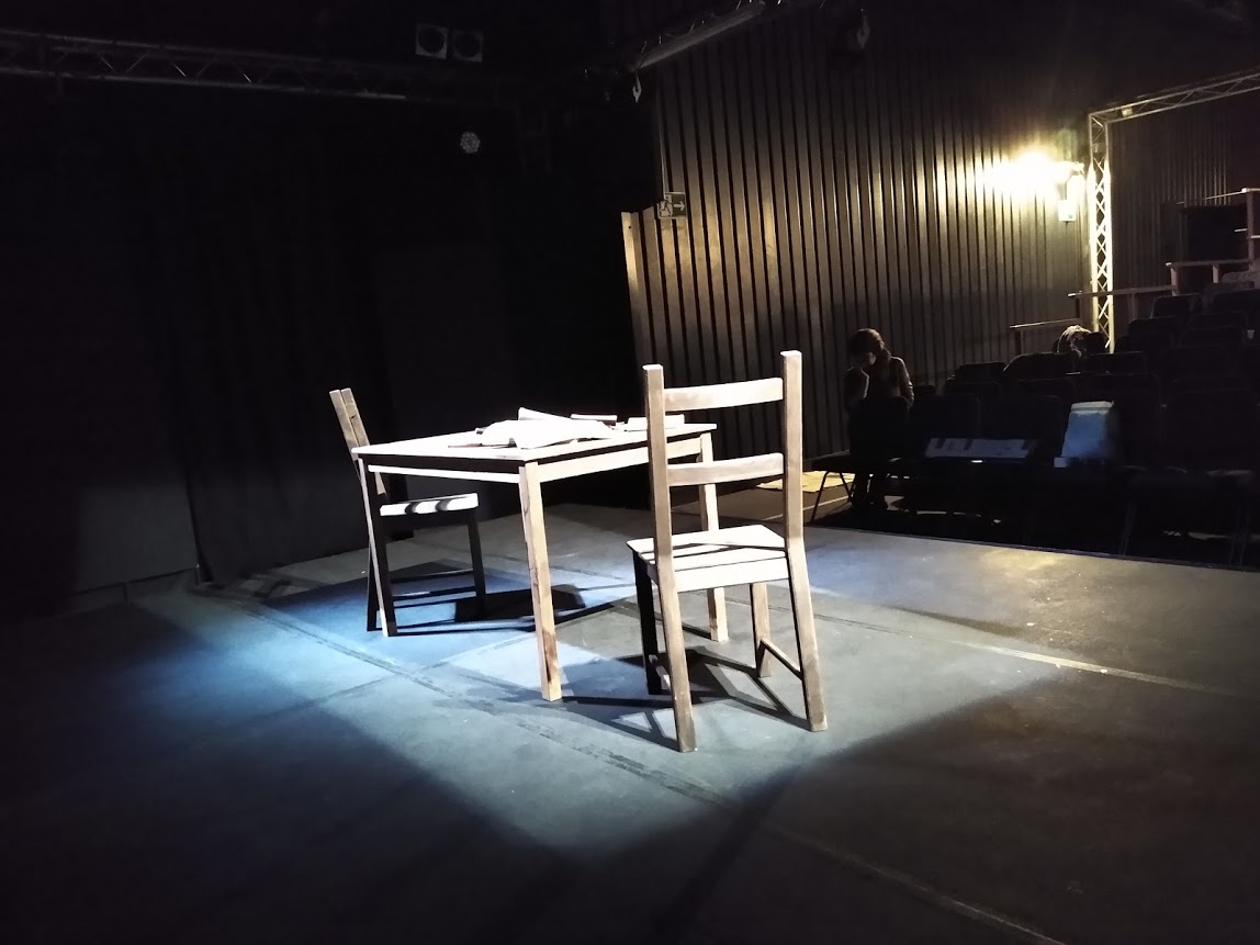 Set for 'Wax' at Waterloo East Theatre