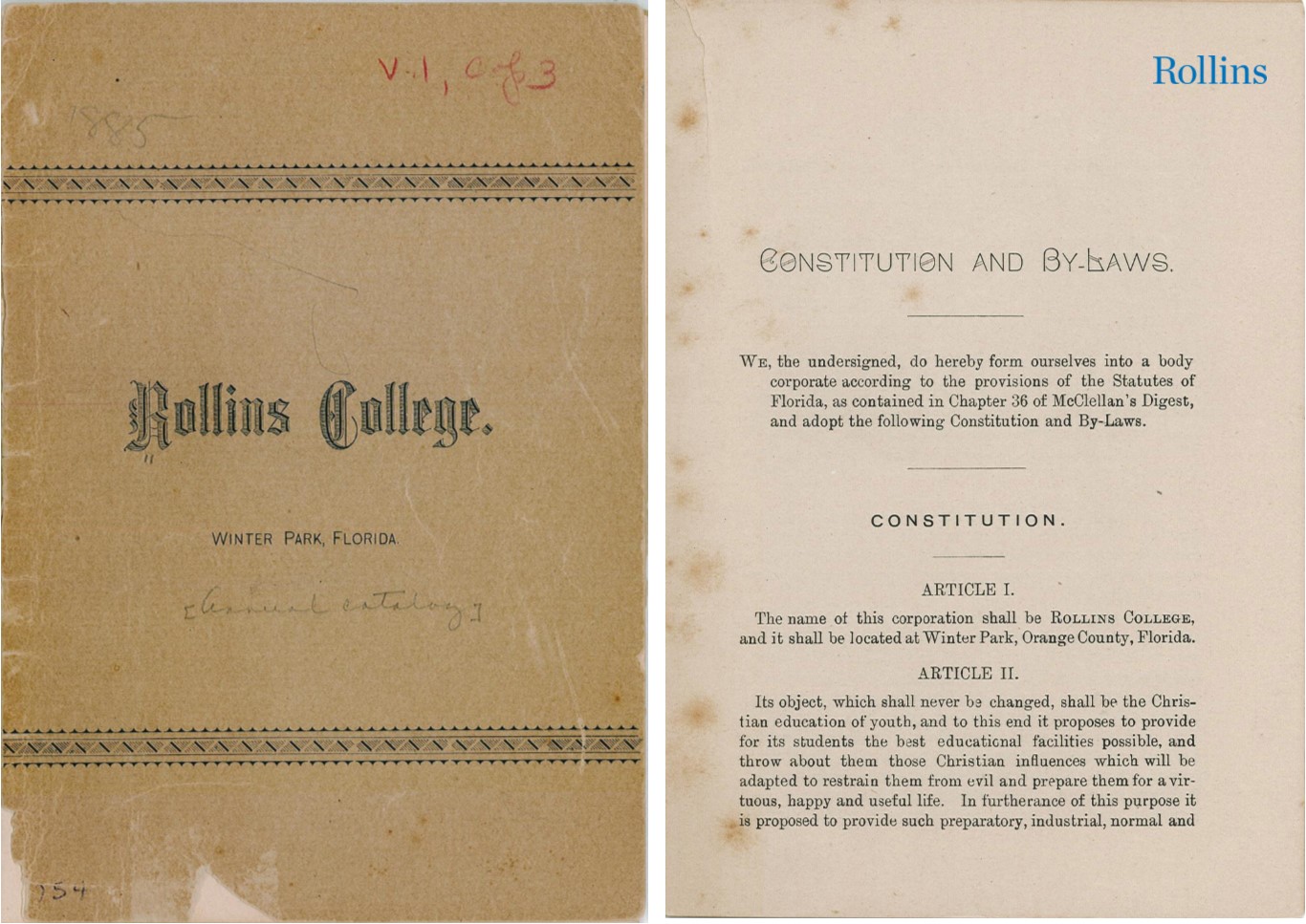 Knowles Memorial Chapel Hamilton Holt’s “Gift” to Rollins College